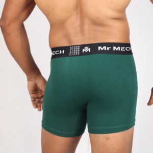Pac of [3 pcs] Bottle Green Trunk [Green,Navy & Black]